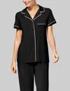 Tommy John Women's Downtime Short Sleeve Pajama Top In Neutral