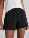Tommy John Women's Luxe Traveler Woven Short In Black