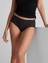Tommy John Women's One-size High Rise Brief In Black
