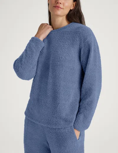 Tommy John Women's Plush Crewneck Sweatshirt In Blue