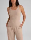 Tommy John Women's Plush Tank In Neutral