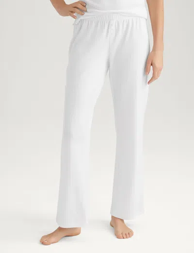 Tommy John Women's Pointelle Rib Pant In White