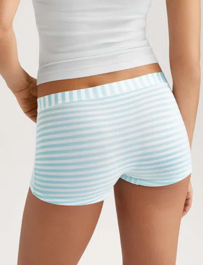 Tommy John Women's Second Skin Boyshort In Blue