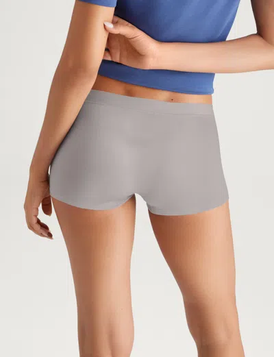 Tommy John Women's Second Skin Boyshort In Gray