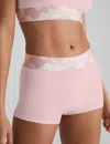 Tommy John Women's Second Skin Boyshort In Black