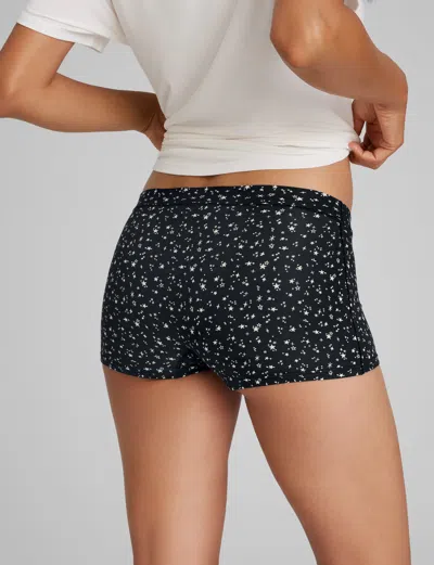 Tommy John Women's Second Skin Boyshort In Black