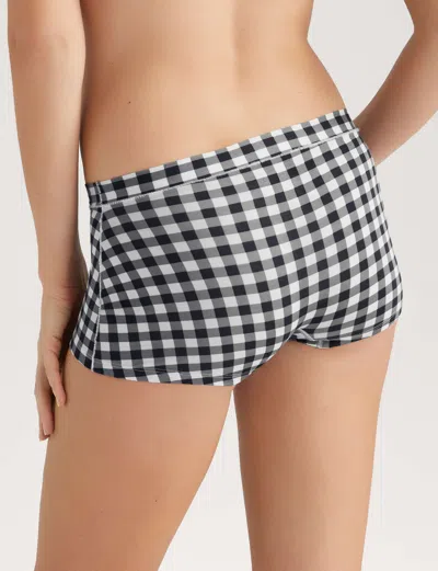 Tommy John Women's Second Skin Boyshort In Black