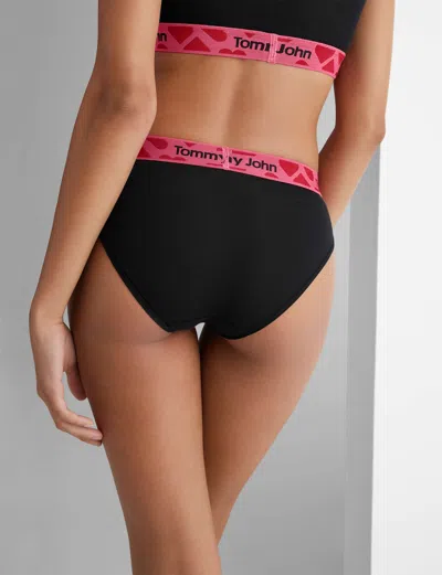 Tommy John Women's Second Skin Brief In Black