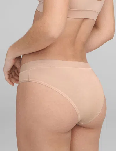 Tommy John Women's Second Skin Cheeky Underwear In Neutral