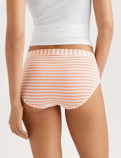 Tommy John Women's Second Skin High Rise Brief In Orange