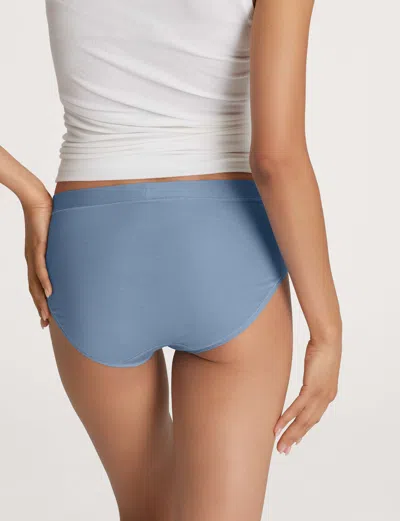 Tommy John Women's Second Skin High Rise Brief In Blue