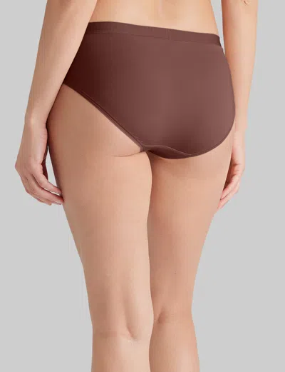 Tommy John Women's Second Skin High Rise Brief In Brown