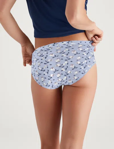 Tommy John Women's Second Skin High Rise Brief In Blue