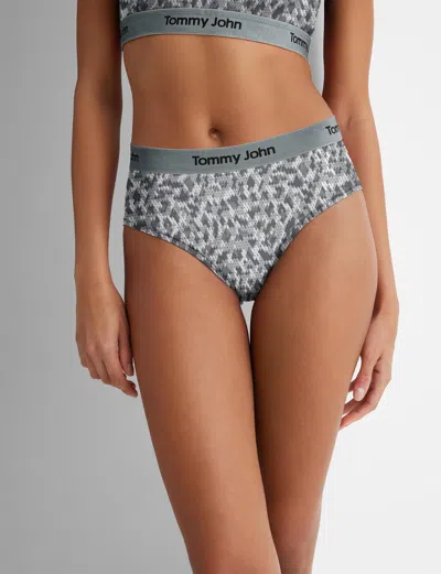 Tommy John Women's Second Skin High Rise Brief In Multi