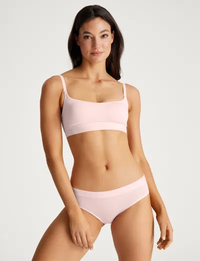 Tommy John Women's Second Skin Light Support Bra In Rosewater