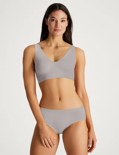 Tommy John Women's Second Skin Pullover V-neck Bra In Ashes Of Roses
