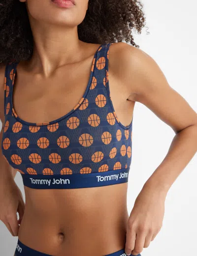 Tommy John Women's Second Skin Scoop Bralette In Blue