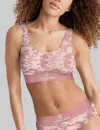 Tommy John Women's Second Skin Scoop Bralette In Pink