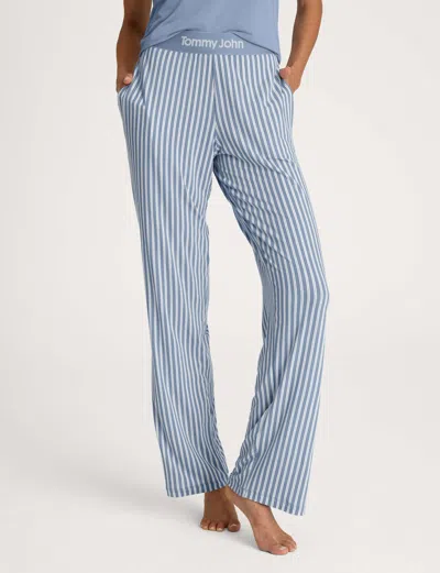 Tommy John Women's Second Skin Sleep Pant In Blue