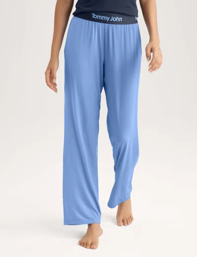 Tommy John Women's Second Skin Sleep Pant In Blue