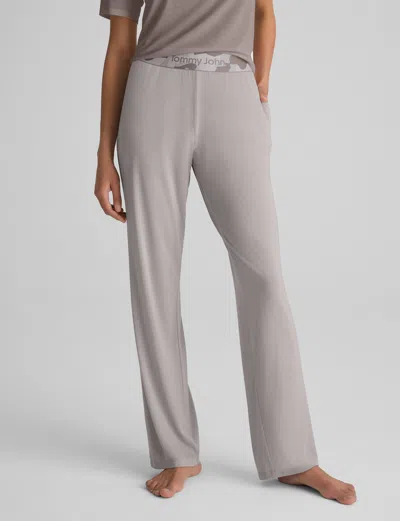 Tommy John Women's Second Skin Sleep Pant In Gray