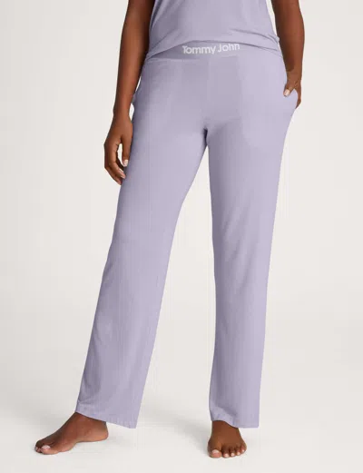 Tommy John Women's Second Skin Sleep Pant In Purple