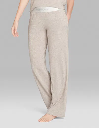 Tommy John Women's Second Skin Sleep Pant In Neutral