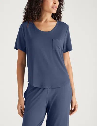 Tommy John Women's Second Skin Sleep Pocket T-shirt In Oceana