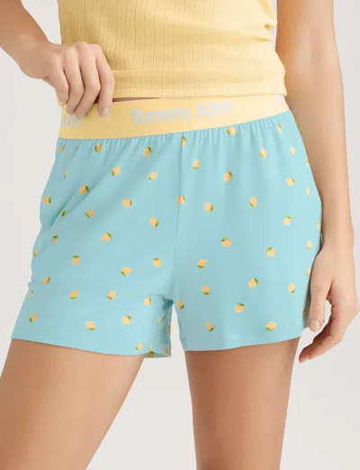 Tommy John Women's Second Skin Sleep Short In Blue