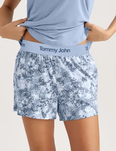 Tommy John Women's Second Skin Sleep Short In Blue