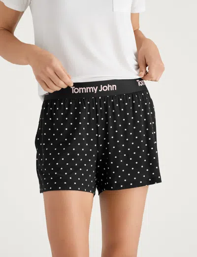 Tommy John Women's Second Skin Sleep Short In Animal Print