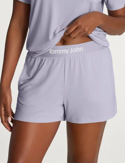 Tommy John Women's Second Skin Sleep Short In Animal Print