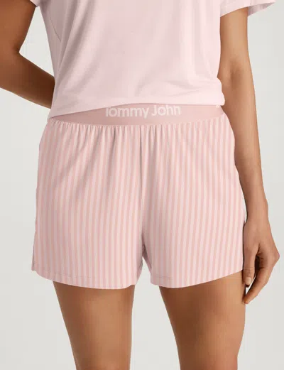 Tommy John Women's Second Skin Sleep Short In Pink