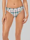 Tommy John Women's Second Skin Thong In Green