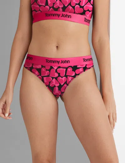 Tommy John Women's Second Skin Thong In Multi
