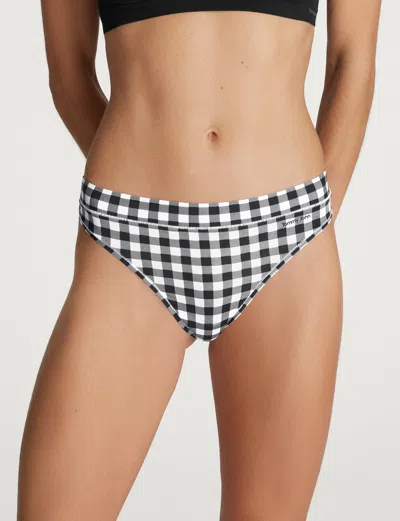 Tommy John Women's Second Skin Thong In Multi