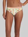 Tommy John Women's Second Skin Thong In Multi