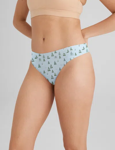 Tommy John Women's Second Skin Thong In Multi
