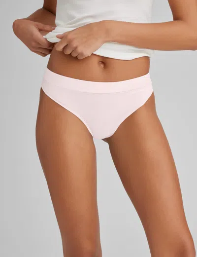 Tommy John Women's Second Skin Thong In White