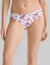 Tommy John Women's Second Skin Thong In White