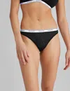 Tommy John Women's Signature Comfort Lace Thong In Black