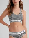 Tommy John Women's Signature Cotton Scoop Bralette In Multi