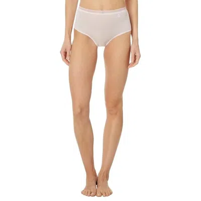 Tommy John Women's  Air Underwear Veiled Pink Mesh Stretch Brief Gbo1056