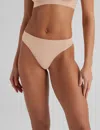 Tommy John Women's Ultimate Comfort Thong In Neutral