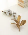 Tommy Mitchell Large Orchid Sculpture In Gold