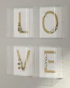 Tommy Mitchell Letter Wall Decor In Gold