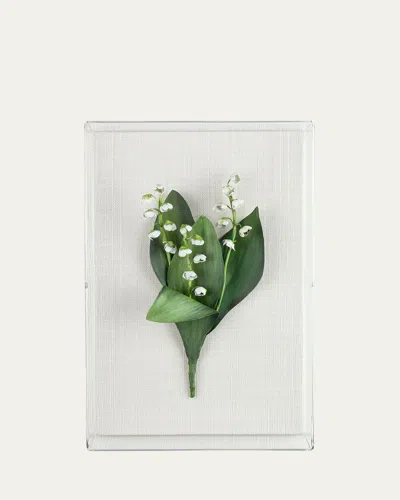 TOMMY MITCHELL LILY OF THE VALLEY MAY BIRTH FLOWER WALL ART