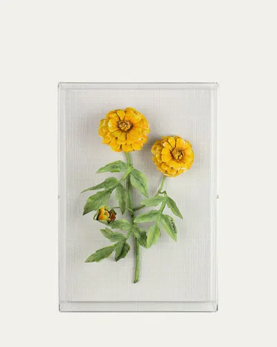 Tommy Mitchell Marigold October Birth Flower Wall Art In Multi