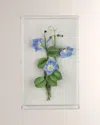Tommy Mitchell Morning Glory September Birth Flower Wall Art In Blue