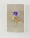 Tommy Mitchell Pansy Study 5 Wall Art In Multi